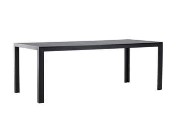 Mirko Spisebord Utendørs 90x205 cm - Svart - Hagemøbler & utemiljø - Hagebord - Spisebord ute