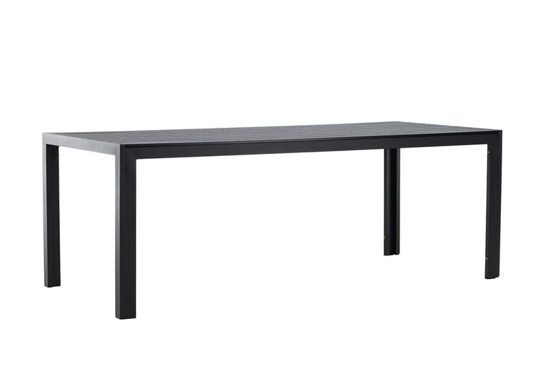 Mirko Spisebord Utendørs 90x205 cm - Svart - Hagemøbler & utemiljø - Hagebord - Spisebord ute