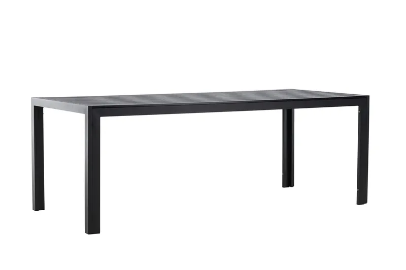 Mirko Spisebord Utendørs 90x205 cm - Svart - Hagemøbler & utemiljø - Hagebord - Spisebord ute
