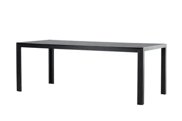 Mirko Spisebord Utendørs 90x205 cm - Svart - Hagemøbler & utemiljø - Hagebord - Spisebord ute