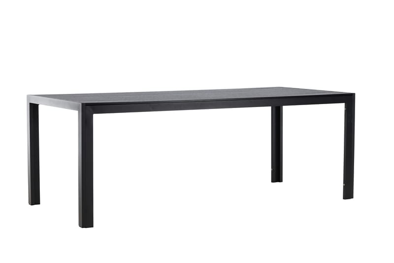 Mirko Spisebord Utendørs 90x205 cm - Svart - Hagemøbler & utemiljø - Hagebord - Spisebord ute