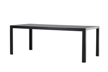 Mirko Spisebord Utendørs 90x205 cm - Svart - Hagemøbler & utemiljø - Hagebord - Spisebord ute
