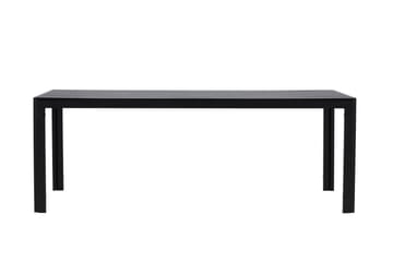 Mirko Spisebord Utendørs 90x205 cm - Svart - Hagemøbler & utemiljø - Hagebord - Spisebord ute