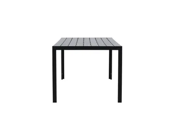 Mirko Spisebord Utendørs 90x205 cm - Svart - Hagemøbler & utemiljø - Hagebord - Spisebord ute