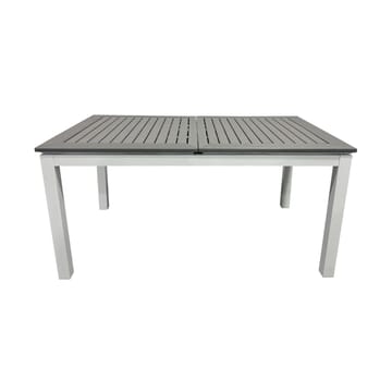 Monaco Uttrekkbart Bord Utendørs 150-250x90 cm - Hvit/Grå - Hagemøbler & utemiljø - Hagebord - Spisebord ute
