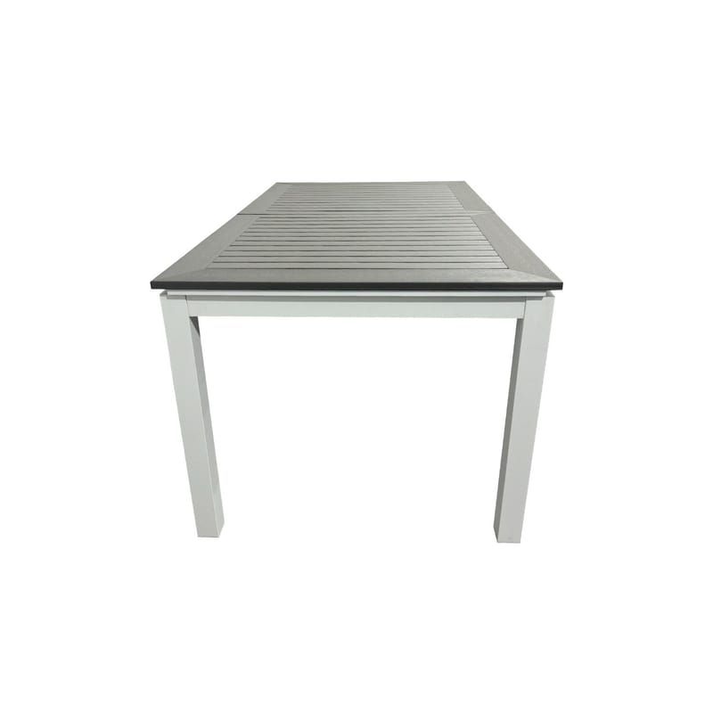 Monaco Uttrekkbart Bord Utendørs 150-250x90 cm - Hvit/Grå - Hagemøbler & utemiljø - Hagebord - Spisebord ute