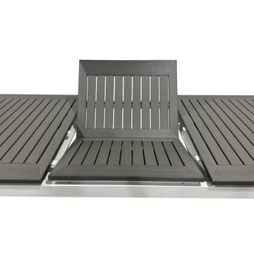 Monaco Uttrekkbart Bord Utendørs 150-250x90 cm - Hvit/Grå - Hagemøbler & utemiljø - Hagebord - Spisebord ute