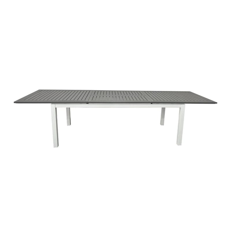 Monaco Uttrekkbart Bord Utendørs 210/310x90 cm - Hvit/Grå - Hagemøbler & utemiljø - Hagebord - Spisebord ute