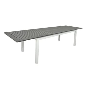 Monaco Uttrekkbart Bord Utendørs 210/310x90 cm - Hvit/Grå - Hagemøbler & utemiljø - Hagebord - Spisebord ute