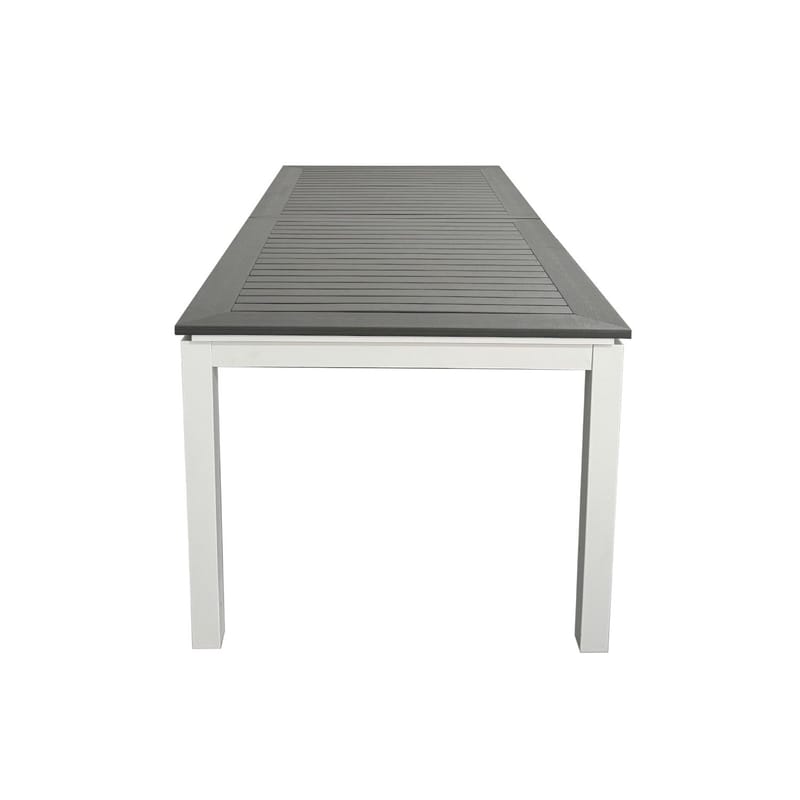 Monaco Uttrekkbart Bord Utendørs 210/310x90 cm - Hvit/Grå - Hagemøbler & utemiljø - Hagebord - Spisebord ute