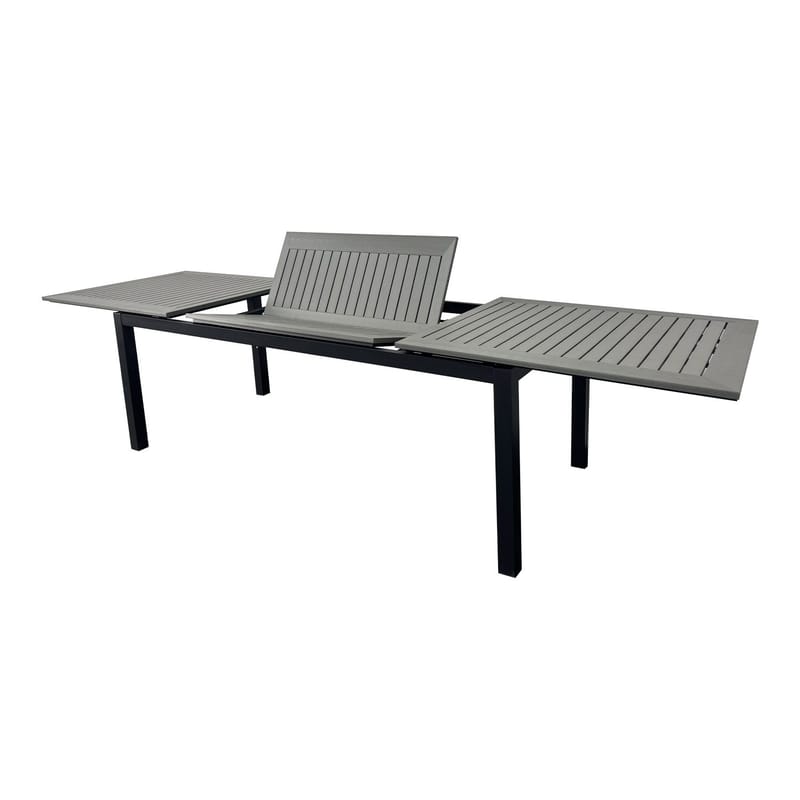 Monaco Uttrekkbart Bord Utendørs 210/310x90 cm - Svart/Grå - Hagemøbler & utemiljø - Hagebord - Spisebord ute