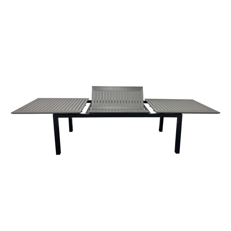 Monaco Uttrekkbart Bord Utendørs 210/310x90 cm - Svart/Grå - Hagemøbler & utemiljø - Hagebord - Spisebord ute