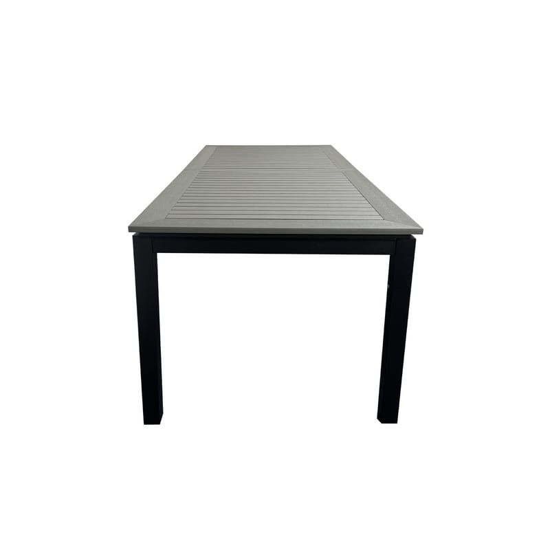 Monaco Uttrekkbart Bord Utendørs 210/310x90 cm - Svart/Grå - Hagemøbler & utemiljø - Hagebord - Spisebord ute