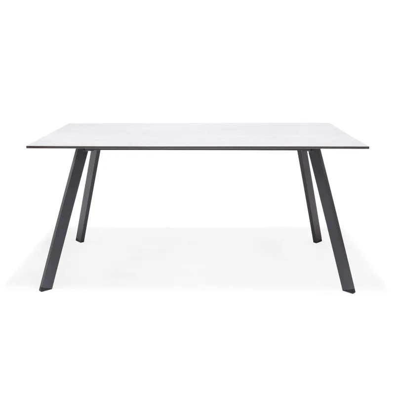 OPAL Bord Rektangulært 160 cm - Grå - Hagemøbler & utemiljø - Hagebord - Spisebord ute