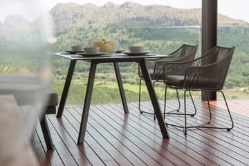 OPAL Bord Rektangulært 160 cm - Grå - Hagemøbler & utemiljø - Hagebord - Spisebord ute