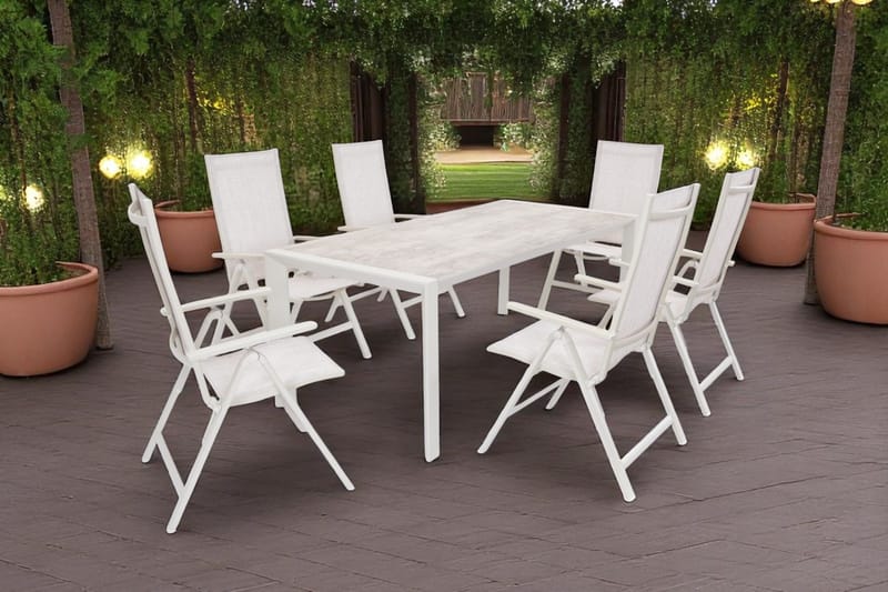 Palermo Bord Uttrekkbart 200–300×100 cm - Beige - Hagemøbler & utemiljø - Hagebord - Spisebord ute