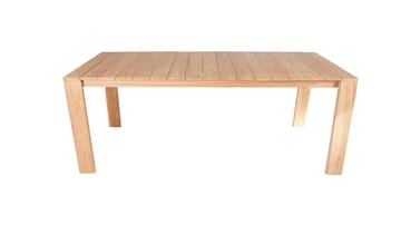 Palu Spisebord Utendørs 210×90 cm - Naturlig Farge - Hagemøbler & utemiljø - Hagebord - Spisebord ute