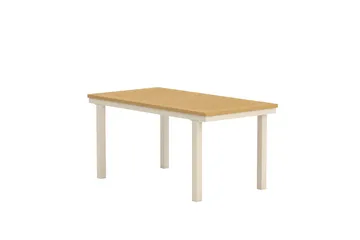 Panama rektangulært spisebord 160 cm utendørs - Natur - Hagemøbler & utemiljø - Hagebord - Spisebord ute