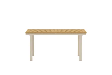 Panama rektangulært spisebord 160 cm utendørs - Natur - Hagemøbler & utemiljø - Hagebord - Spisebord ute