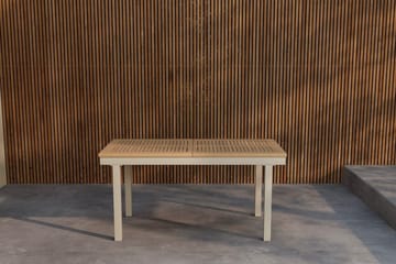 Panama rektangulært spisebord 160 cm utendørs - Natur - Hagemøbler & utemiljø - Hagebord - Spisebord ute