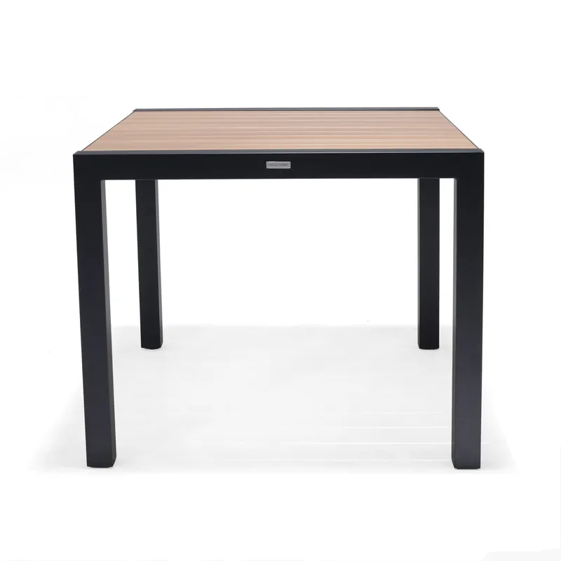 Panama Utebord 90 cm - Tre/Svart - Hagemøbler & utemiljø - Hagebord - Spisebord ute