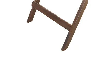 Paolo Sidebord 68x45 cm - Mørkebrun - Hagemøbler & utemiljø - Hagebord - Sidebord utendørs