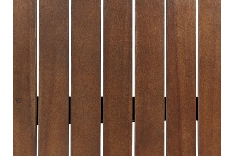 Paolo Sidebord 68x45 cm - Mørkebrun - Hagemøbler & utemiljø - Hagebord - Sidebord utendørs