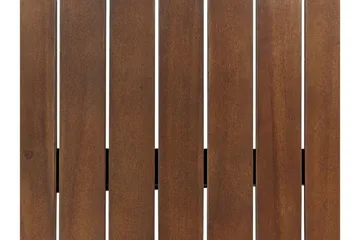 Paolo Sidebord 68x45 cm - Mørkebrun - Hagemøbler & utemiljø - Hagebord - Sidebord utendørs