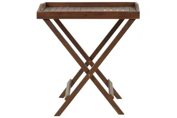 Paolo Sidebord 68x45 cm - Mørkebrun - Hagemøbler & utemiljø - Hagebord - Sidebord utendørs