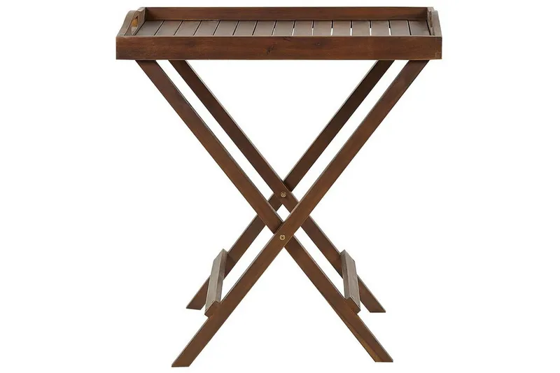 Paolo Sidebord 68x45 cm - Mørkebrun - Hagemøbler & utemiljø - Hagebord - Sidebord utendørs