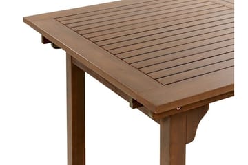 Paolo Spisebord 90x160 cm - Mørkebrun - Hagemøbler & utemiljø - Hagebord - Spisebord ute