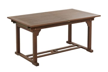 Paolo Spisebord 90x160 cm - Mørkebrun - Hagemøbler & utemiljø - Hagebord - Spisebord ute
