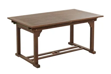 Paolo Spisebord 90x160 cm - Mørkebrun - Hagemøbler & utemiljø - Hagebord - Spisebord ute