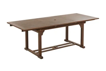 Paolo Spisebord 90x160 cm - Mørkebrun - Hagemøbler & utemiljø - Hagebord - Spisebord ute