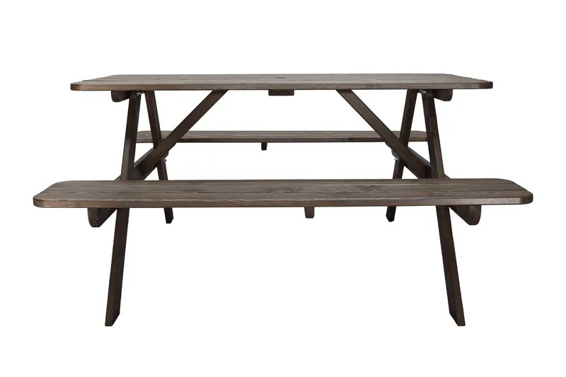 Nancie Piknikbord 150 cm - Brun - Hagemøbler & utemiljø - Hagebord - Piknikbord