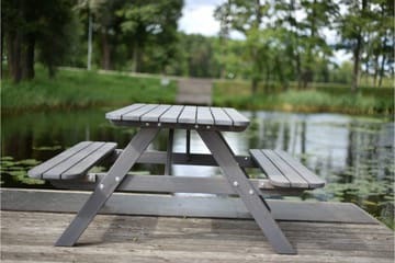 Nancie Piknikbord 158 cm - Grå - Hagemøbler & utemiljø - Hagebord - Piknikbord
