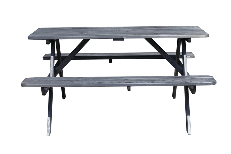Nancie Piknikbord 158 cm - Kaffesvart - Hagemøbler & utemiljø - Hagebord - Piknikbord