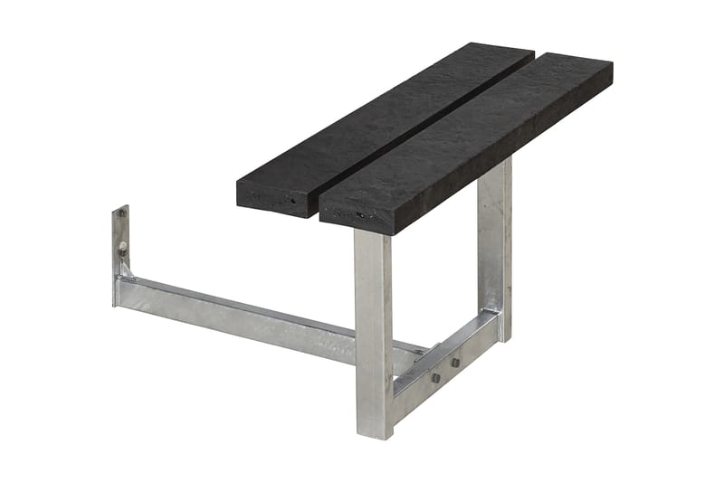 PLUS påbyggnad til Basic Bord/Benksett 77 cm - Svart - Piknikbord