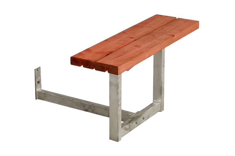 PLUS påbygning til Basic Bord/Benksett 77 cm Grunnet Teak - Teak - Piknikbord