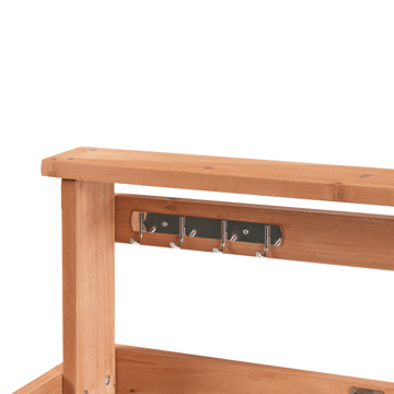 Plantebenk Altolia grantre 70 cm - Brun - Hagemøbler & utemiljø - Hagebord - Plantebord