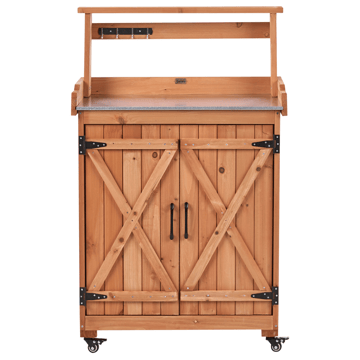 Plantebenk Altolia grantre 70 cm - Brun - Hagemøbler & utemiljø - Hagebord - Plantebord