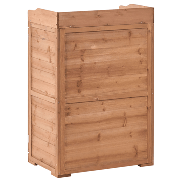 Plantebenk Tereville grantre 67 cm - Brun - Hagemøbler & utemiljø - Hagebord - Plantebord