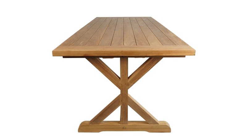 Prato Bord med X-ben 240×100 cm - Tre - Hagemøbler & utemiljø - Hagebord - Spisebord ute