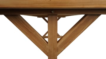 Prato Bord med X-ben 240×100 cm - Tre - Hagemøbler & utemiljø - Hagebord - Spisebord ute