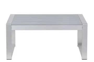 Racale Sidebord 90x50 cm - Lysegrå - Hagemøbler & utemiljø - Hagebord - Sidebord utendørs