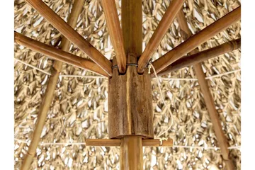 Redding Sidebord 85 cm - Naturlig/Lys Brun - Hagemøbler & utemiljø - Hagebord - Sidebord utendørs