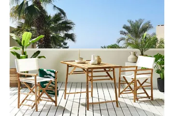 Redding Spisebord 120x69 cm - Lysebrun - Hagemøbler & utemiljø - Hagebord - Spisebord ute