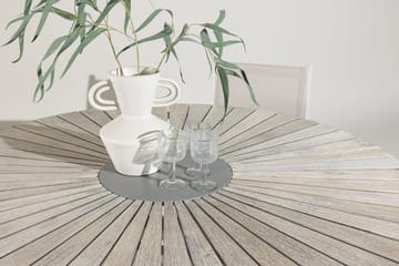 Rives rundt spisebord 150 cm utendørs - Hvitkalket - Hagemøbler & utemiljø - Hagebord - Spisebord ute