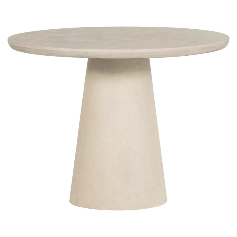 Rundt bord Kevon 100 cm utendørs, Natur