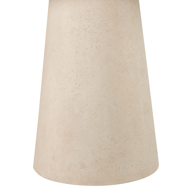 Rundt bord Kevon 100 cm utendørs - Natur - Hagemøbler & utemiljø - Hagebord - Spisebord ute